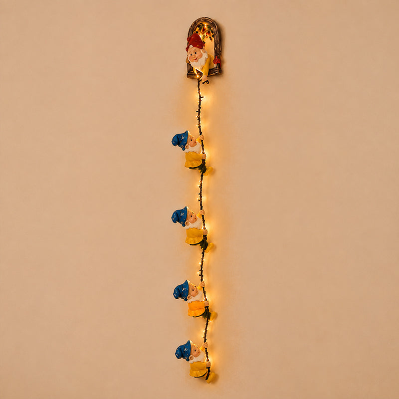 π Christmas Gnome String Lights
