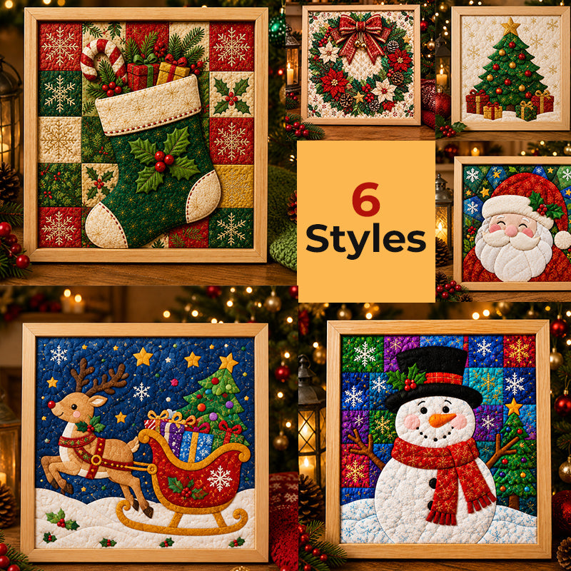 DIY Christmas Fabric Art Painting Kit