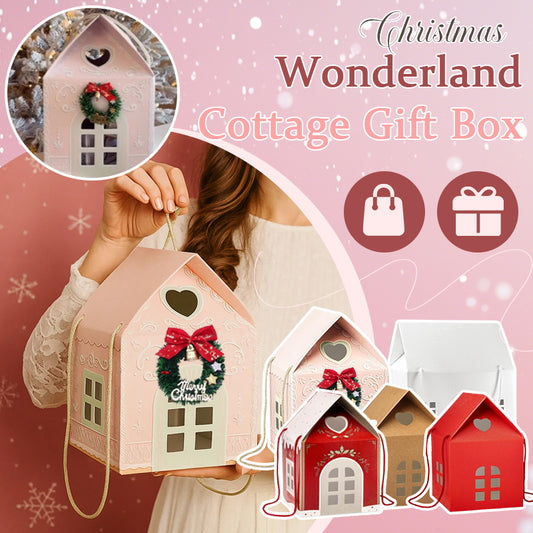 Christmas Wonderland Cottage Gift Box