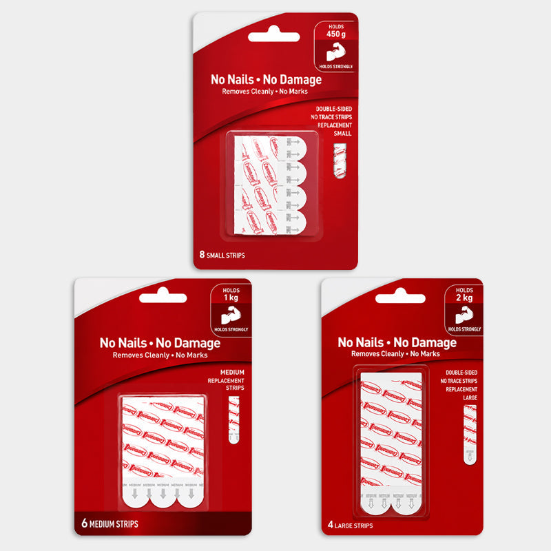 Damage-Free Hanging Strips Refill Pack