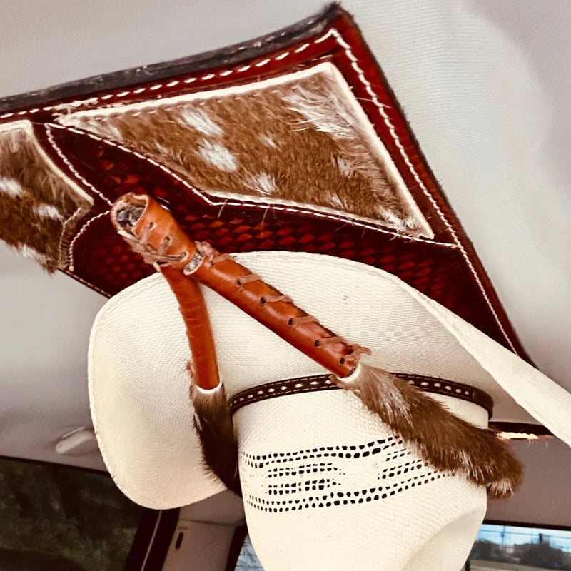 ๐ฎ๐ค Western Leather Visor Organizer