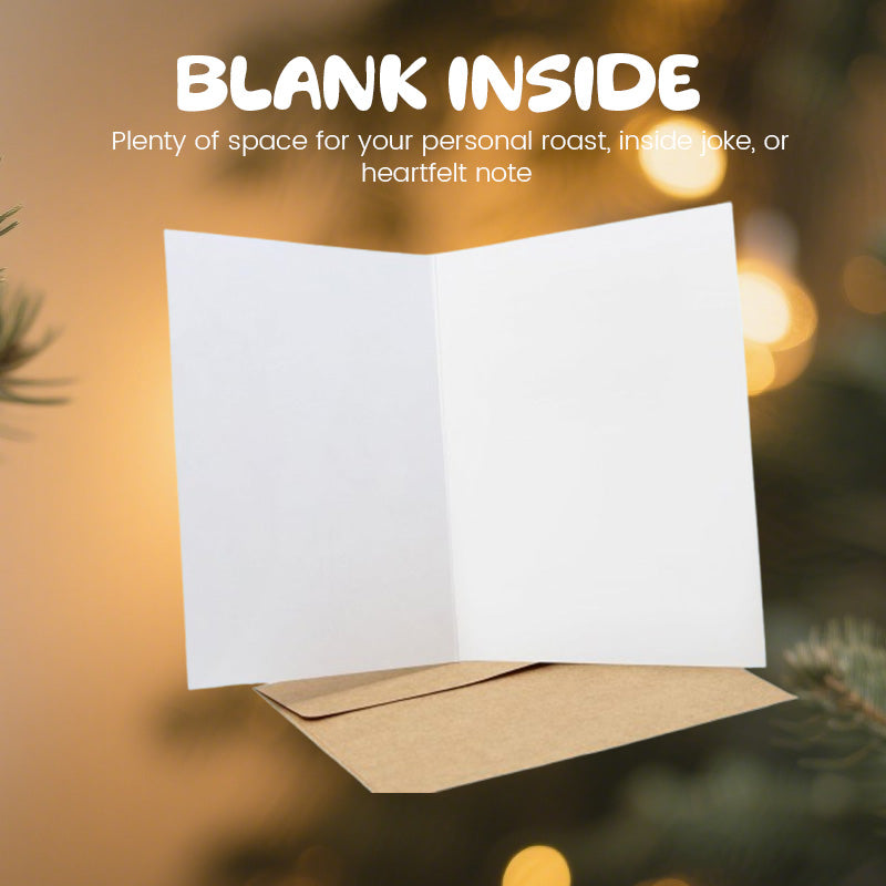 đ
âSanta Knows Youâve Been a B*tchâ Christmas Card