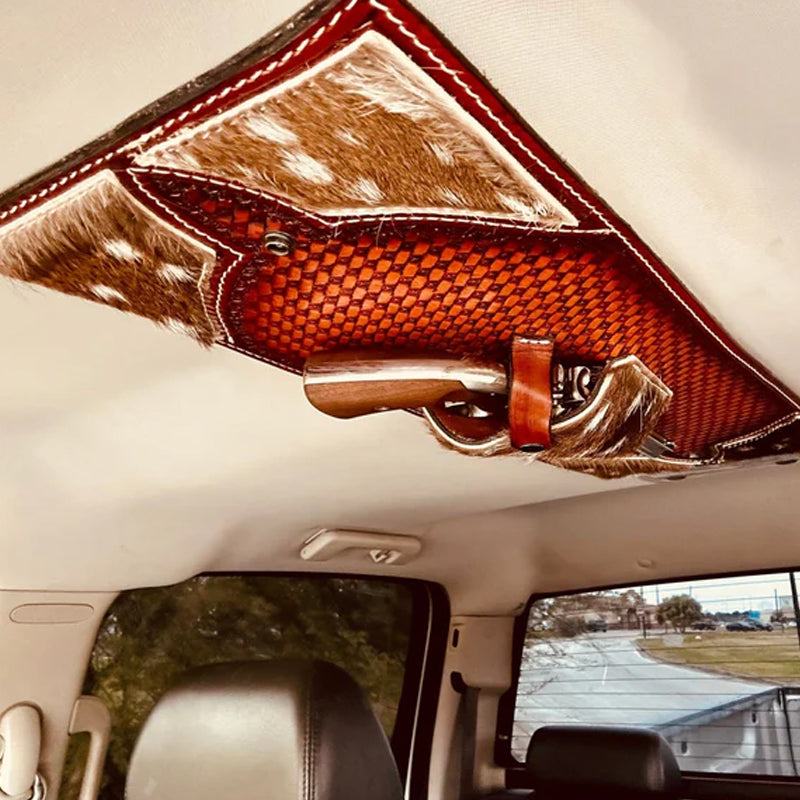 ๐ฎ๐ค Western Leather Visor Organizer
