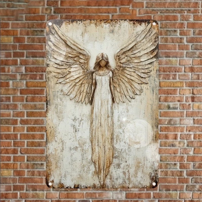 Guardian Angel Vintage Wall Art