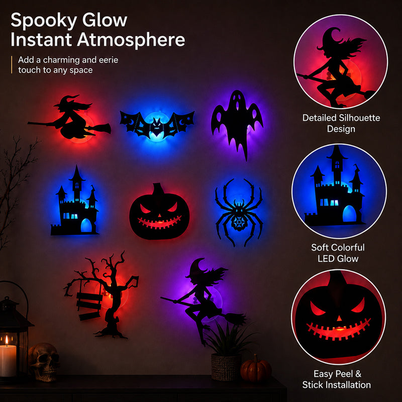 ๐ Halloween LED Wall Decor Lights