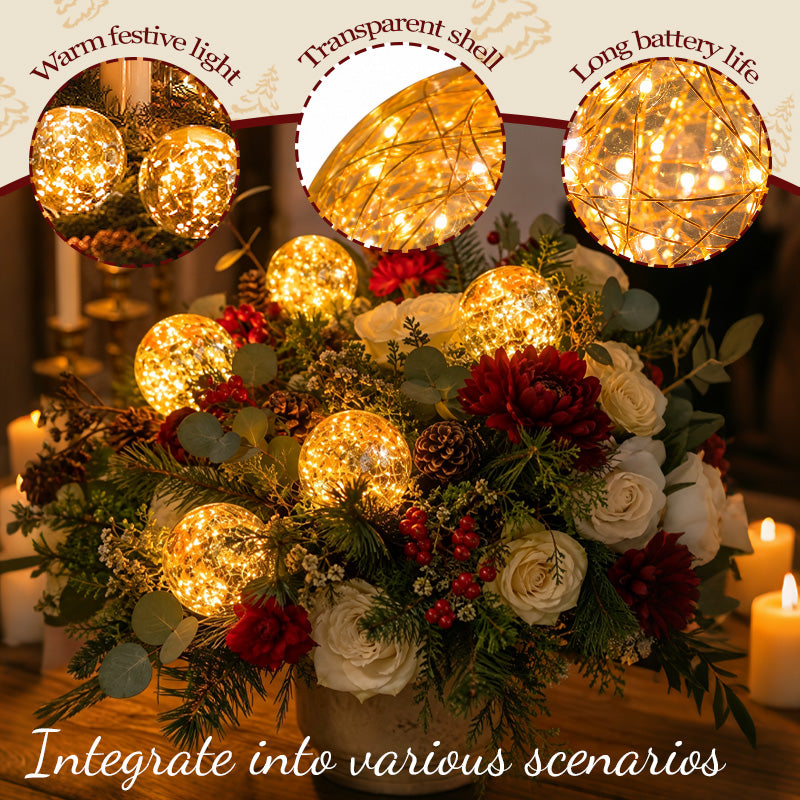 ✨ Magical Glowing Christmas Bauble — Light-Up Christmas Tree Ornament