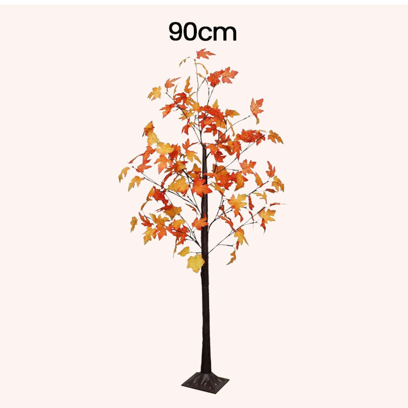 Cozy Autumn Glow Tree – LED Maple Tree for Thanksgiving & Fall Decor