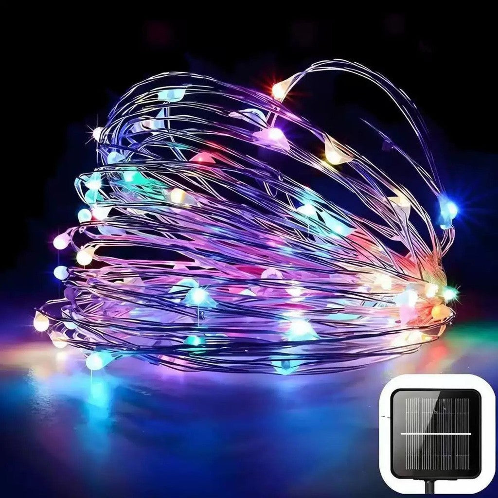 Solar-powered LED Light Strings