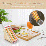 Load image into Gallery viewer, Triangle Sandwich Container
