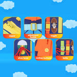 Load image into Gallery viewer, Fun and Kids Felt Learning Board
