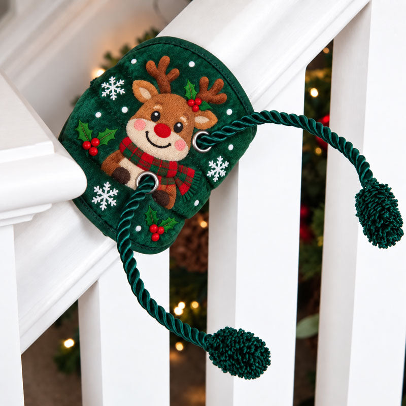 Christmas Wreath Ties - 5 Festive Styles for Railings