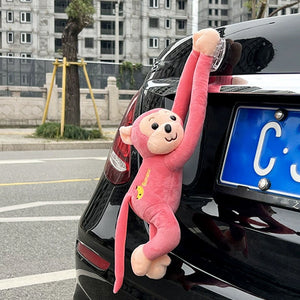 Car Exterior Long Arm Monkey Hanging Ornament