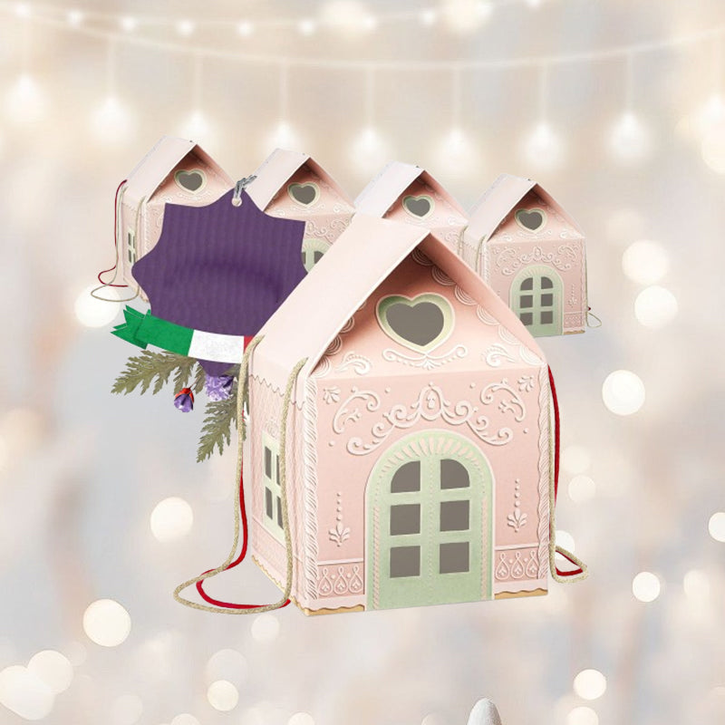 Christmas Wonderland Cottage Gift Box