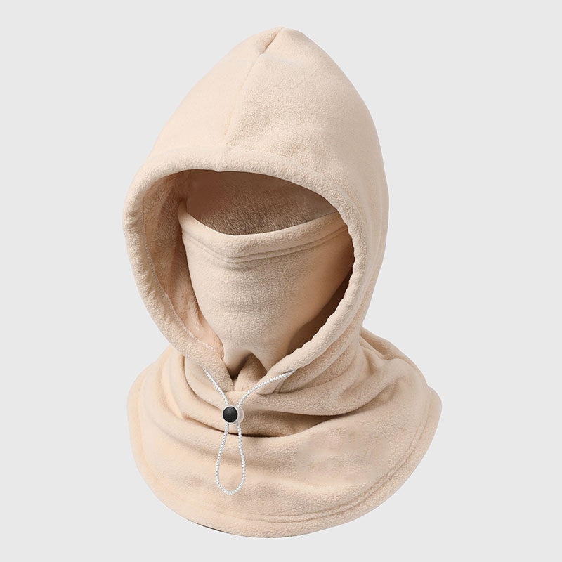 ❄️ Winter Fleece Hood – Full Face & Neck Protection