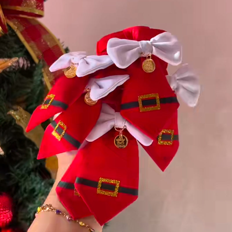 🎄 The "Purrfect" Holiday Tie: Dapper Cat Collars 🐱✨