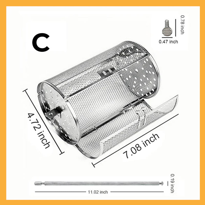 Stainless Steel Rotating Grill