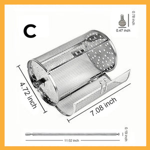 Stainless Steel Rotating Grill