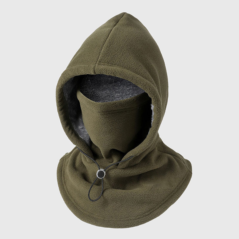 ❄️ Winter Fleece Hood – Full Face & Neck Protection