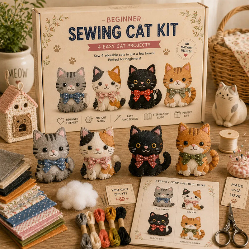 DIY Fabric Animal Craft Kit – Creative Handmade Art