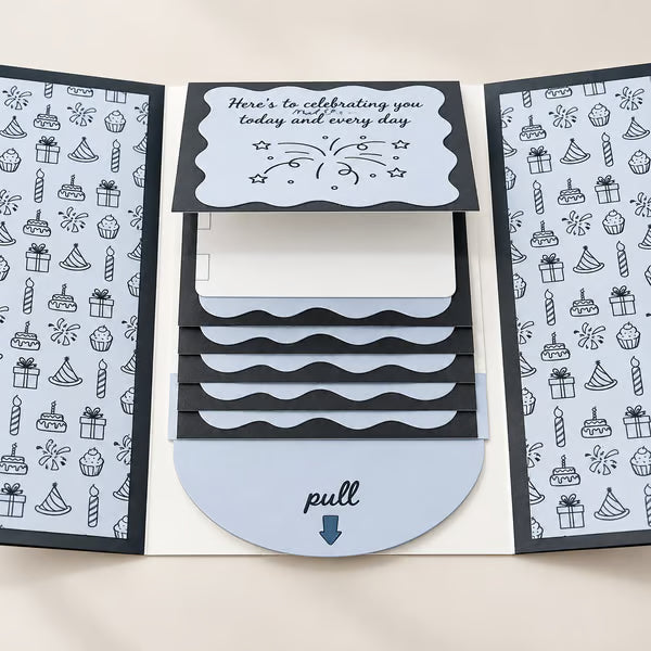 ⏰LAST DAY 49% OFF - 2026 New🎅🎁 Waterfall Christmas Gift Card Booklet 💳✨