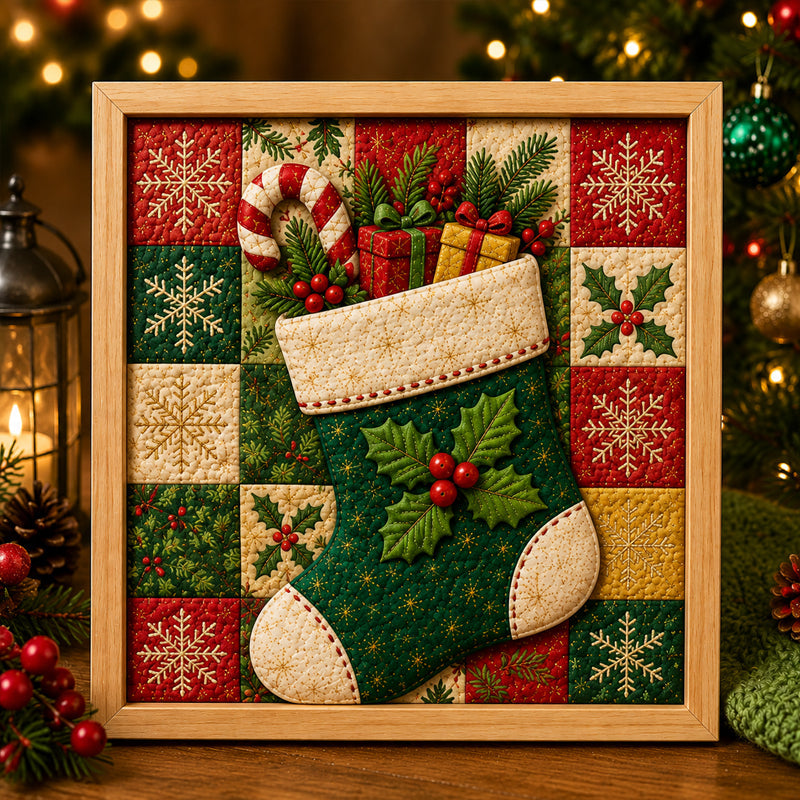 DIY Christmas Fabric Art Painting Kit