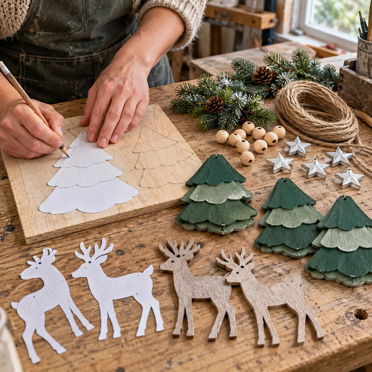 Woodland Christmas Garland