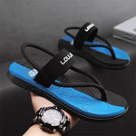 Load image into Gallery viewer, Color-block Double-strap Sandals for Men
