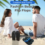 Load image into Gallery viewer, Creative And Funny Fashion Beach Flip Flops

