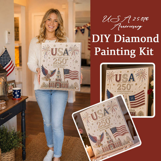 🇺🇸 USA 250th Anniversary DIY Diamond Painting Kit💎