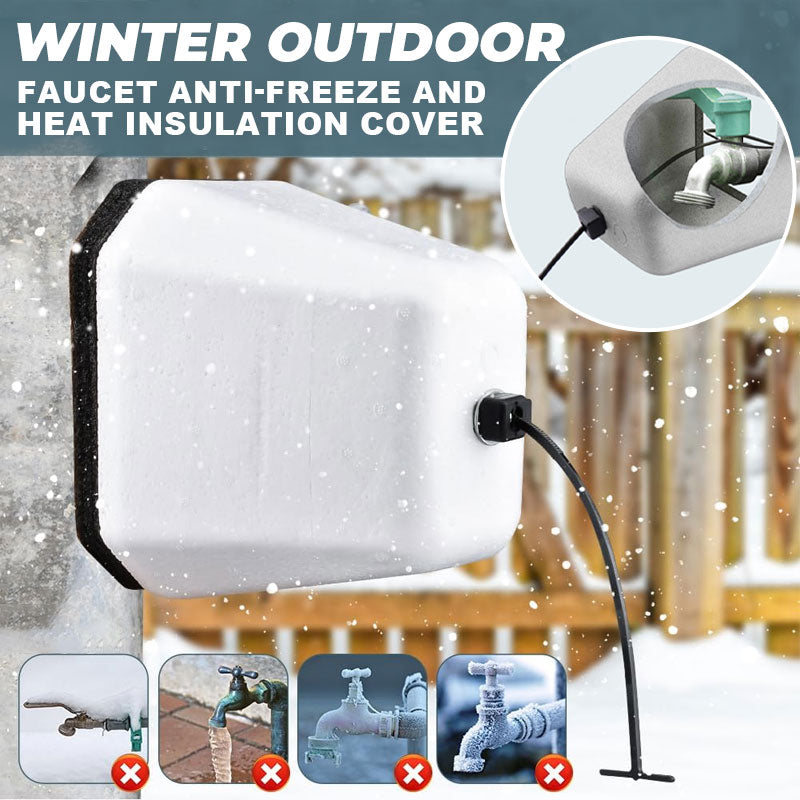 ❄️ Winter Outdoor Faucet Antifreeze And Heat Preservation Cover