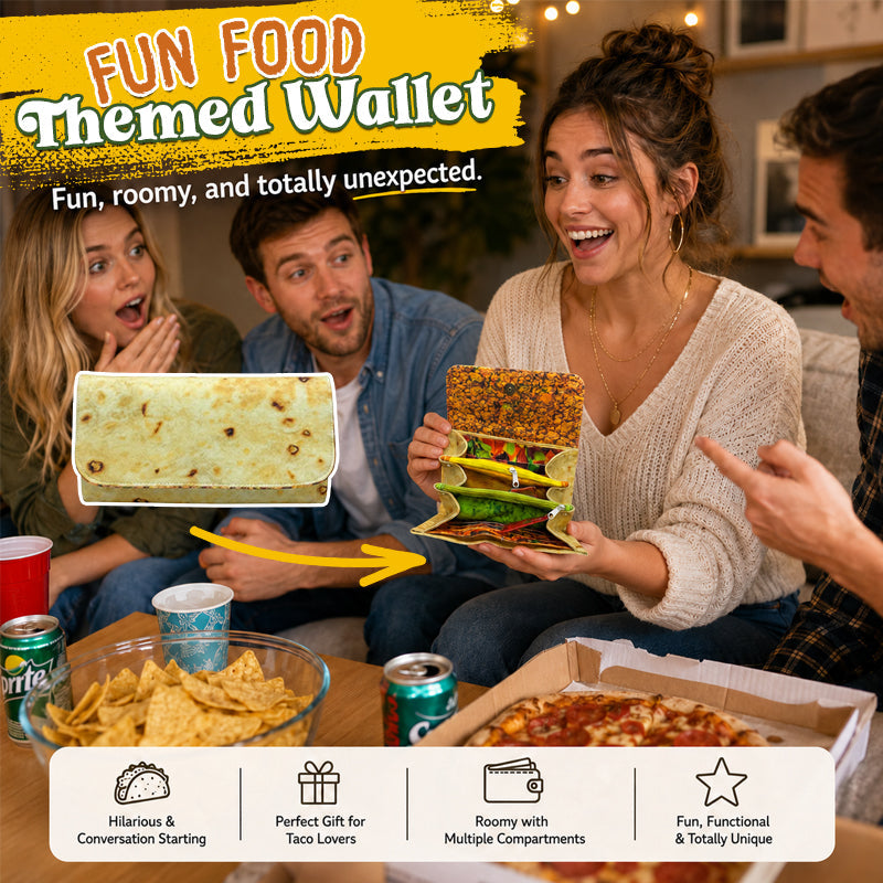 Fun Food-Themed Wallet