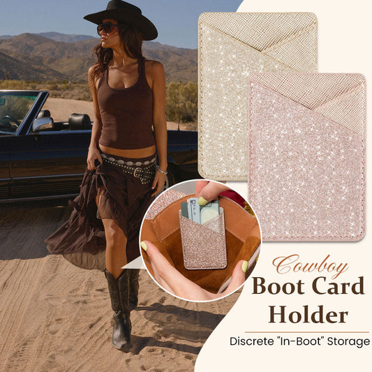 Cowboy Boot Card Holder