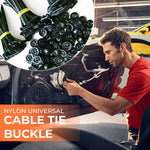 Load image into Gallery viewer, Nylon Universal Cable Tie Buckle
