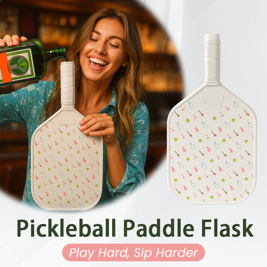 Pickleball Paddle Flask – Play Hard, Sip Harder 🍹🏓