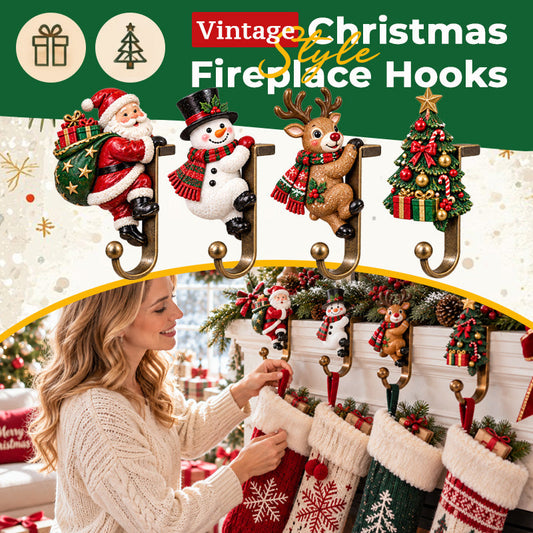 Vintage Christmas Mantel Garland Decorative Hook