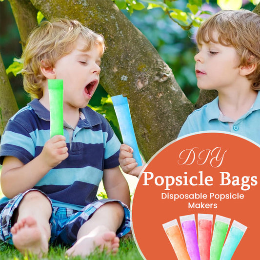 🍧 DIY Freeze Pops Bags – Disposable Ice Pop Maker