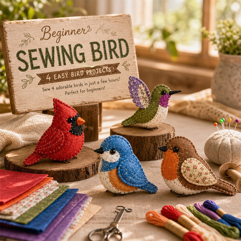 DIY Fabric Animal Craft Kit – Creative Handmade Art