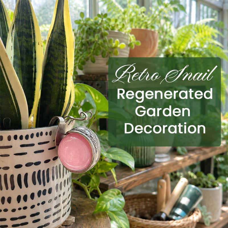 Retro Snail Regenerated Garden Decoration