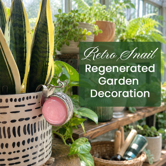 Retro Snail Regenerated Garden Decoration