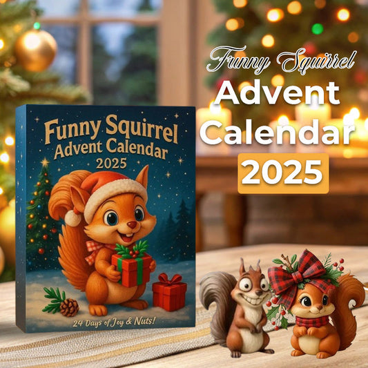 🐿️🎁 Funny Squirrel Advent Calendar 2025
