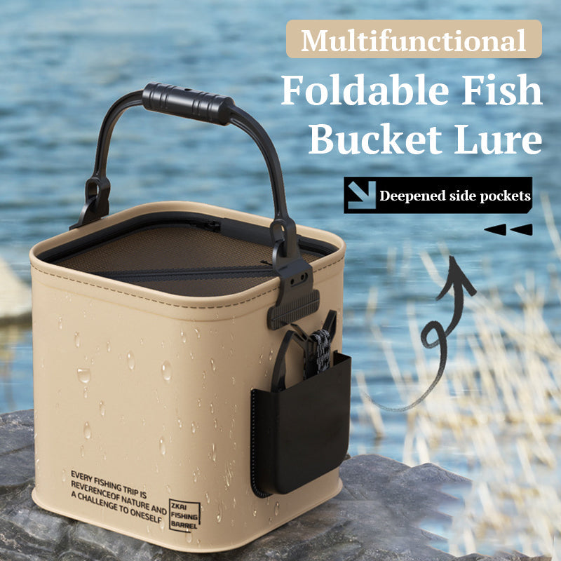 Multifunctional Foldable Fish Bucket Lure