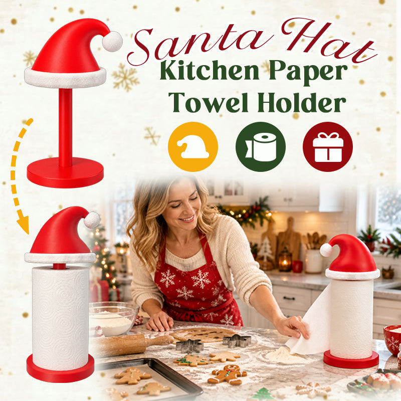 Santa Hat Kitchen Paper Towel Holder