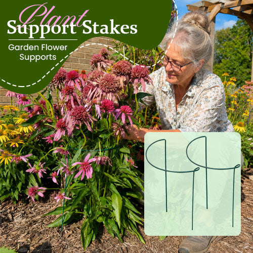 Plant Support Stakes Garden Flower Support Posts