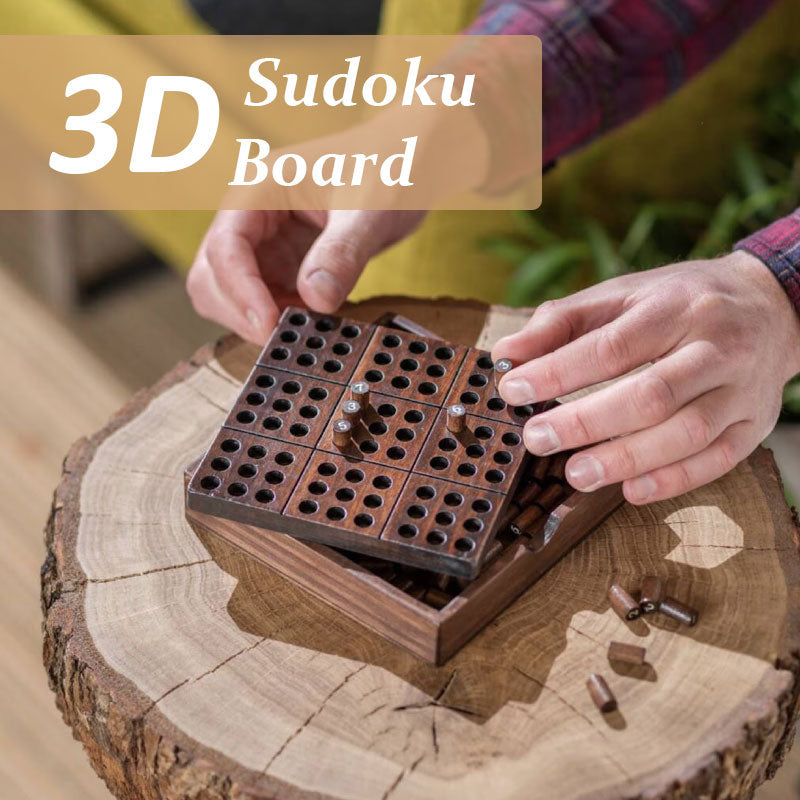 🔢 The Analogue Logic Grid: 3D Sudoku Board