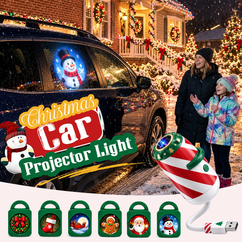 Merry Ride Christmas Car Projector Light