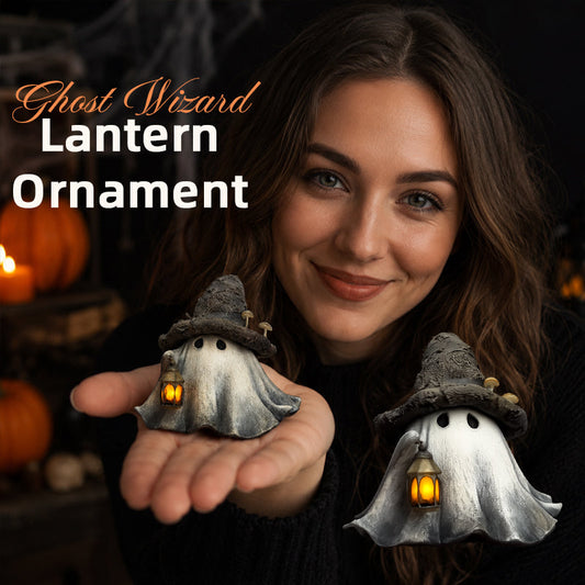 Ghost Wizard Lantern Ornaments