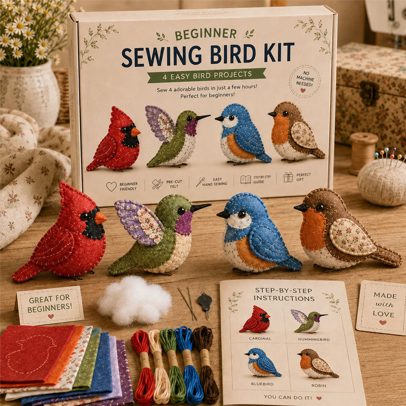 DIY Fabric Animal Craft Kit – Creative Handmade Art