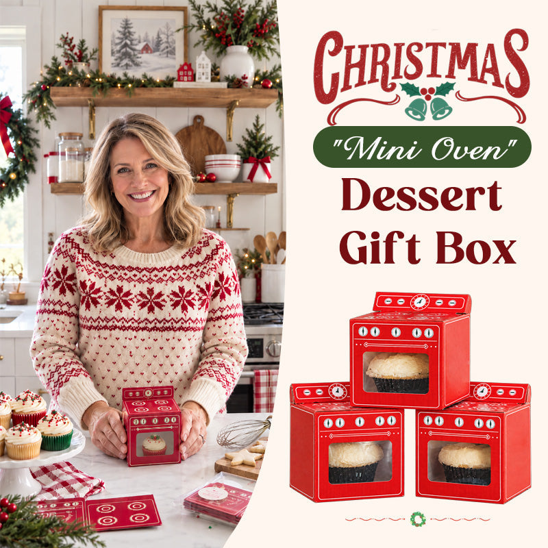 Christmas Oven-Shaped Dessert Box