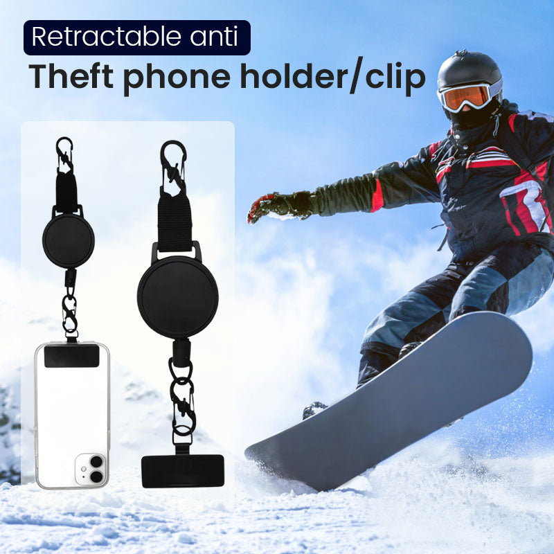 🏔️ The Adventure Anchor: Heavy-Duty Retractable Phone Tether
