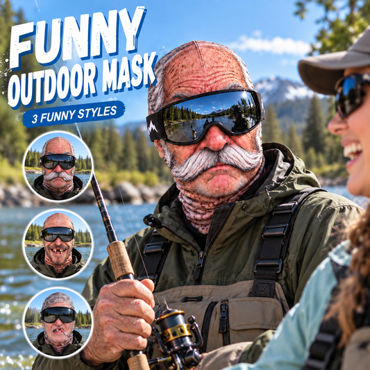 Fun Outdoor Fishing Face Mask